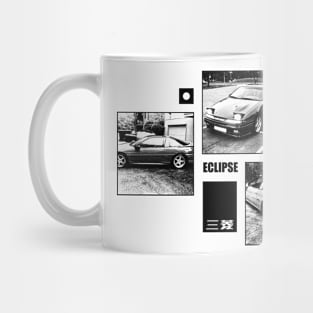 MITSUBISHI ECLIPSE D20 Black 'N White Archive Mug